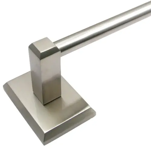 24" Utica Towel Bar Satin Nickel Finish