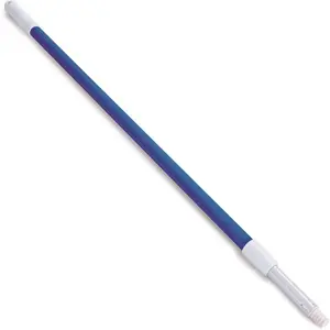 Carlisle Sanitary Maintenance Products 36545000 34 in. to 59 in. Metal Telescopic Handle for 363404 White