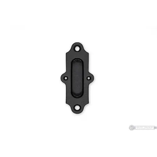 Flush Door Pull Handle for Flat Track Black Finish