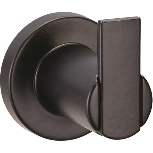 Eastport Knob Robe Hook in Matte Black