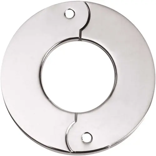 1-1/4 in. Iron Pipe Size Split Flange Escutcheon Plate in Chrome-Plated Steel 1-1/4 in. Iron Pipe Size Split Flange Escutcheon Plate in Chrome-Plated Steel