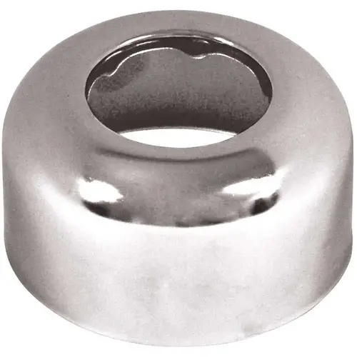 1-1/2 in. Box Flange Escutcheon Plate in Chrome-Plated Steel 1-1/2 in. Box Flange Escutcheon Plate in Chrome-Plated Steel