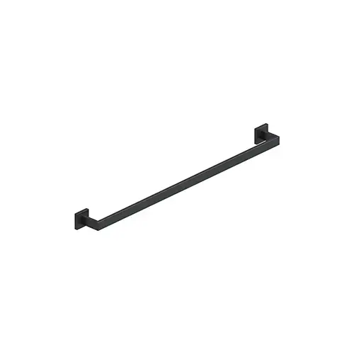 33" TOWEL BAR, MM SERIES in Paint Black 33" TOWEL BAR, MM SERIES in Paint Black