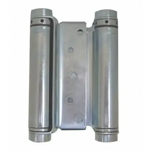 8" x 4-1/2" Double Acting Mortise Spring Hinge Satin Chrome Finish