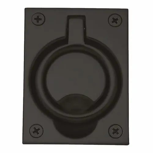 Flush Ring Pull Oil Rubbed Bronze Finish