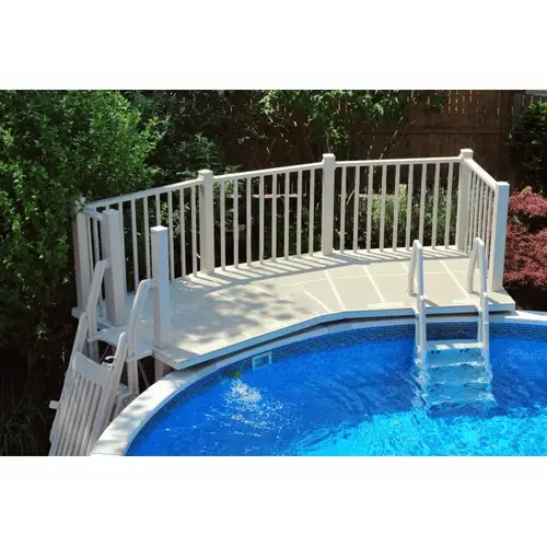 2008 Model-taupe 5'x13.5' Resin Fan Deck System