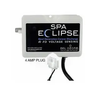 DEL 51002-002-107 Spa Eclipse Next Generation Ozone Generator Universal Amp Plug 120/240v