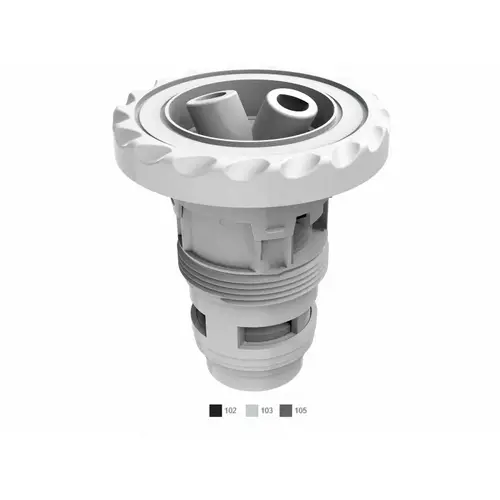 Dark Gry Aquathunder Double Rotational Jet Barrel