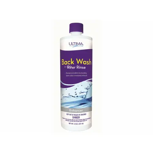 1 Qt Back Wash Filter Rinse 1 Qt Back Wash Filter Rinse