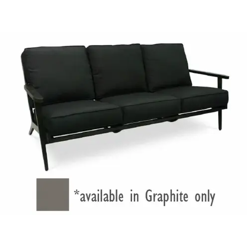 Wenge Adeline Sofa W/ Cushion