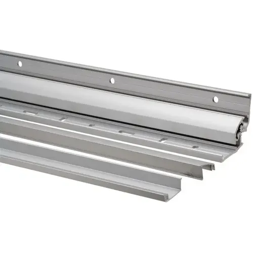 83" Heavy Duty Adjustable Full Surface Continuous Hinge Aluminum Finish