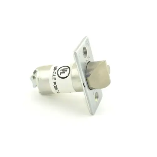 1/2" Floating Face Latch with 2-3/4" Backset Satin Chrome Finish