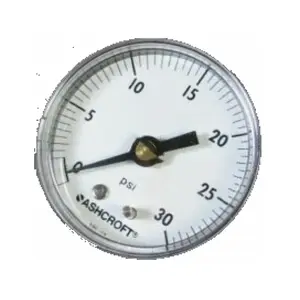 Ashcroft 20W1005PH02B 2" 0-60psi .25" Back Mount Abs Pressure Gauge