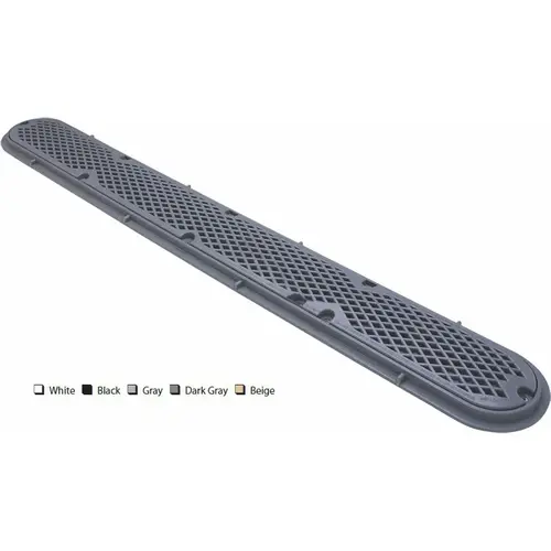 Black Vgb Strip Frame & Grate