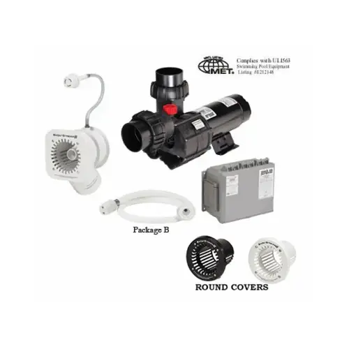 Badustream Ii Swimjet System With Round Covers 4hp Badustream Ii Swimjet System With Round Covers 4hp
