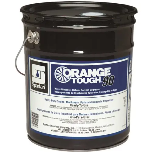 90, 5 Gallon Orange Scent Industrial Degreaser 90, 5 Gallon Orange Scent Industrial Degreaser