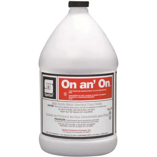 On an' On 1 Gallon Floor Finish White