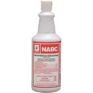 SPARTAN CHEMICAL COMPANY 722603 NABC 1 Quart Floral Scent Restroom Disinfectant No Dye Blue