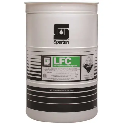 LFC 55 Gallon Food Production Sanitation Cleaner Light Yellow LFC 55 Gallon Food Production Sanitation Cleaner Light Yellow