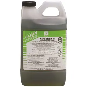 Xtraction II 473802 2 Liter Floral Scent Carpet Extraction Cleaner Light Green