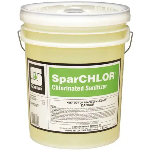 SparCHLOR 5 Gallon Food Production Sanitizer SparCHLOR 5 Gallon Food Production Sanitizer