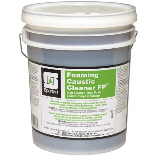 Foaming Caustic Cleaner FP 5 Gallon Food Production Sanitation Cleaner Dark Brown Foaming Caustic Cleaner FP 5 Gallon Food Production Sanitation Cleaner Dark Brown
