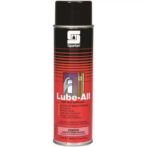 Lube-All 14oz. Aerosol Can Lubricant Clear Lube-All 14oz. Aerosol Can Lubricant Clear