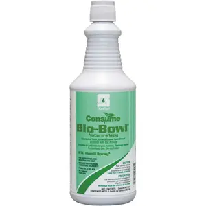 SPARTAN CHEMICAL COMPANY 339703 Consume Bio-Bowl 1 Quart Aqua Fresh With Citrus Scent Restroom Cleaner Blue