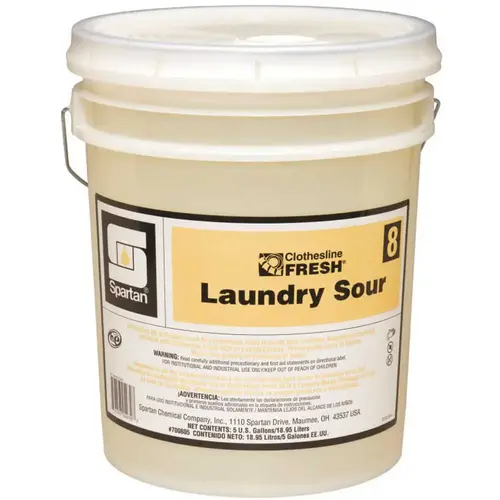 5 Gallon Laundry Sour Light Yellow 5 Gallon Laundry Sour Light Yellow