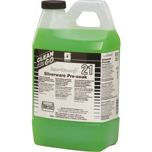 SparClean 2 Liter Silverware Pre-soak Green - pack of 4 SparClean 2 Liter Silverware Pre-soak Green - pack of 4