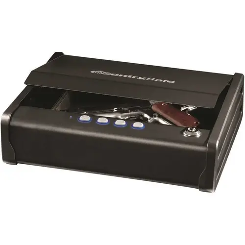 0.08 cu. ft. Quick Access Digital Pistol Safe Black