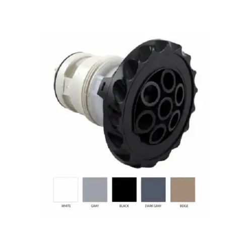 Blk Black 7 Nozzle Massage Scalloped Blk Black 7 Nozzle Massage Scalloped