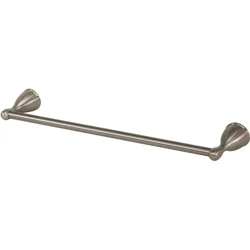 Ames 18 in. Towel Bar in Brushed Nickel