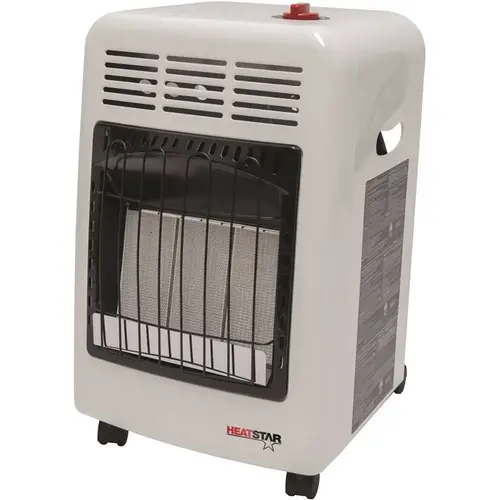 18,000 BTU White Propane Cabinet Space Heater 18,000 BTU White Propane Cabinet Space Heater