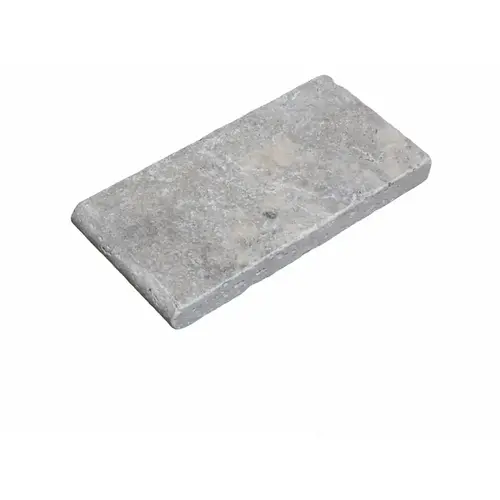 4x12 3cm Silver Tumbled Travertine Coping 4x12 3cm Silver Tumbled Travertine Coping