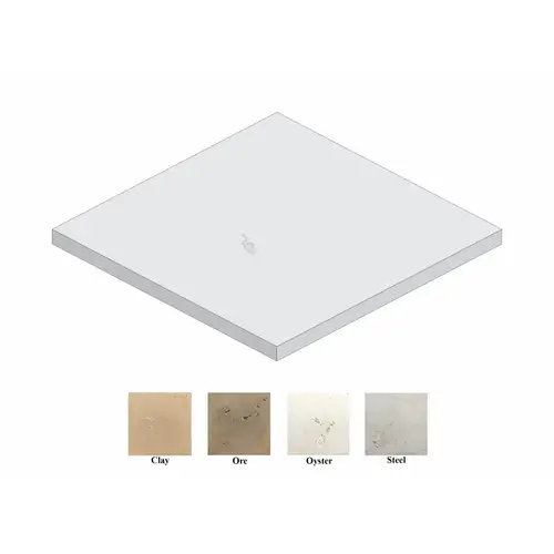 24" X 24" X 1" Square Edge Paver Ore