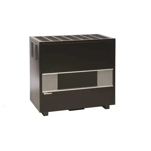 Williams 35,000 BTU Fireplace Front Natural Gas Room Heater Black
