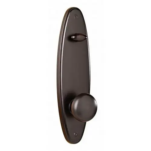 Impresa Stanford Interior Single Cylinder Handleset Trim with Adjustable Latch and Round Corner Strikes Oil Rubbed Bronze Finish Impresa Stanford Interior Single Cylinder Handleset Trim with Adjustable Latch and Round Corner Strikes Oil Rubbed Bronze Finish