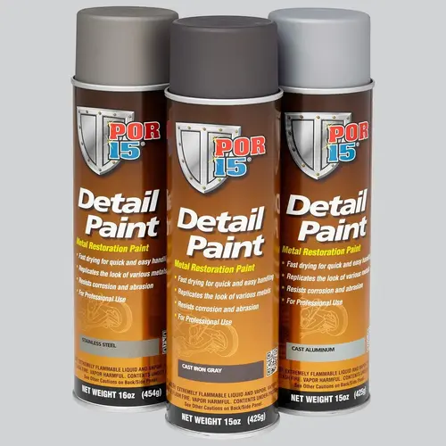 Metal Restoration Paint, 15 oz Aerosol Can, Cast Iron Gray Metal Restoration Paint, 15 oz Aerosol Can, Cast Iron Gray