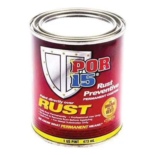 High Performance Rust Preventive Coating, 1 pt Can, Gloss Black, 250 to 450 sq-ft/gal Coverage High Performance Rust Preventive Coating, 1 pt Can, Gloss Black, 250 to 450 sq-ft/gal Coverage
