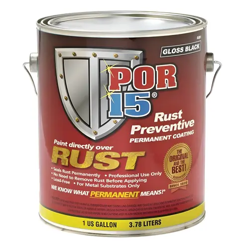 High Performance Rust Preventive Coating, 1 gal Can, Silver, 250 to 450 sq-ft/gal Coverage