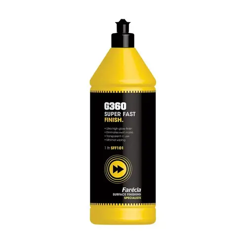 SFF101 G360 Series Super Fast Finish, 1 L Bottle, White, Liquid SFF101 G360 Series Super Fast Finish, 1 L Bottle, White, Liquid