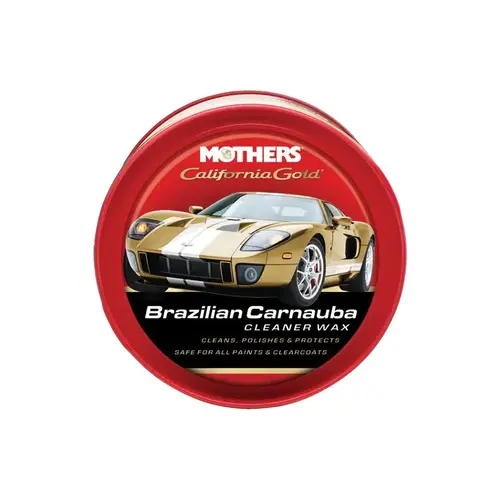 05500 Brazilian Carnauba Cleaner Wax, 12 oz Tin Box, Pink, Paste 05500 Brazilian Carnauba Cleaner Wax, 12 oz Tin Box, Pink, Paste