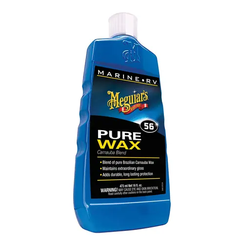 Marine/RV Pure Wax, 16 oz Bottle, High Gloss, Light Yellow, Liquid Marine/RV Pure Wax, 16 oz Bottle, High Gloss, Light Yellow, Liquid