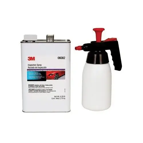 0 Inspection Spray, 1 gal Can, Clear, Liquid 0 Inspection Spray, 1 gal Can, Clear, Liquid