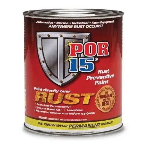 High Performance Rust Preventive Permanent Coating, 1 pt, Semi-Gloss Black, 96 sq-ft Coverage High Performance Rust Preventive Permanent Coating, 1 pt, Semi-Gloss Black, 96 sq-ft Coverage