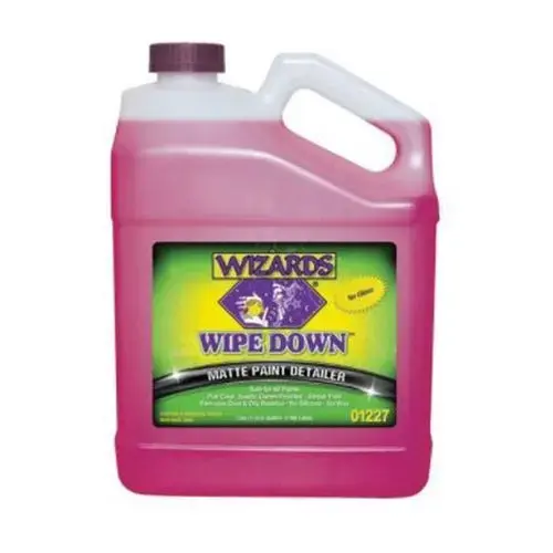 Wipe Down Matte Paint Detailer, 1 gal Can, Pink, Liquid Wipe Down Matte Paint Detailer, 1 gal Can, Pink, Liquid