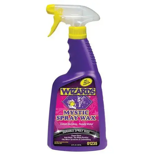 Mystic Spray Wax, 22 oz Spray Bottle, Off-White, Liquid Mystic Spray Wax, 22 oz Spray Bottle, Off-White, Liquid