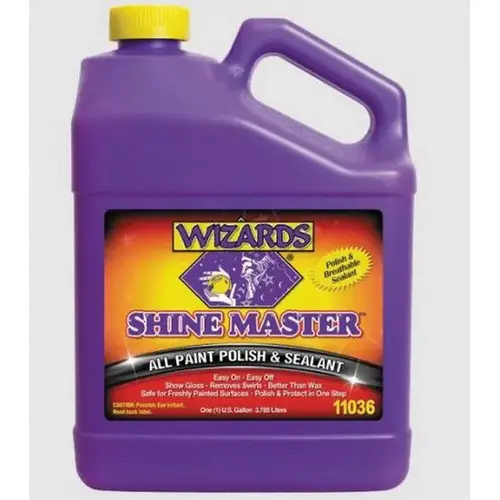 Polish and Breathable Sealant, 1 gal Can, Off-White, Viscous Liquid Polish and Breathable Sealant, 1 gal Can, Off-White, Viscous Liquid