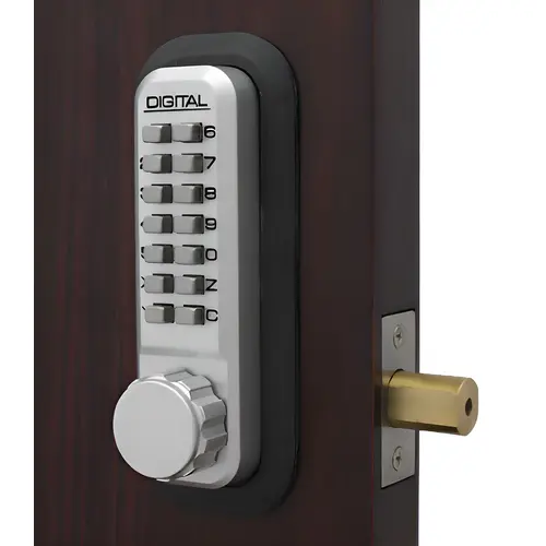 Mechanical Keyless Combination Deadbolt Lock Single Combination Key Override Marine Grade